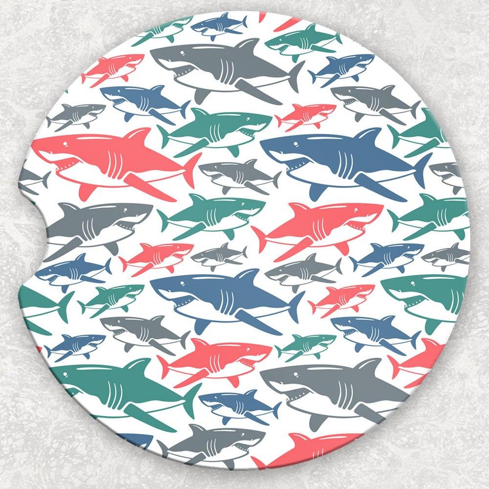 Car Coaster Set - Sharks