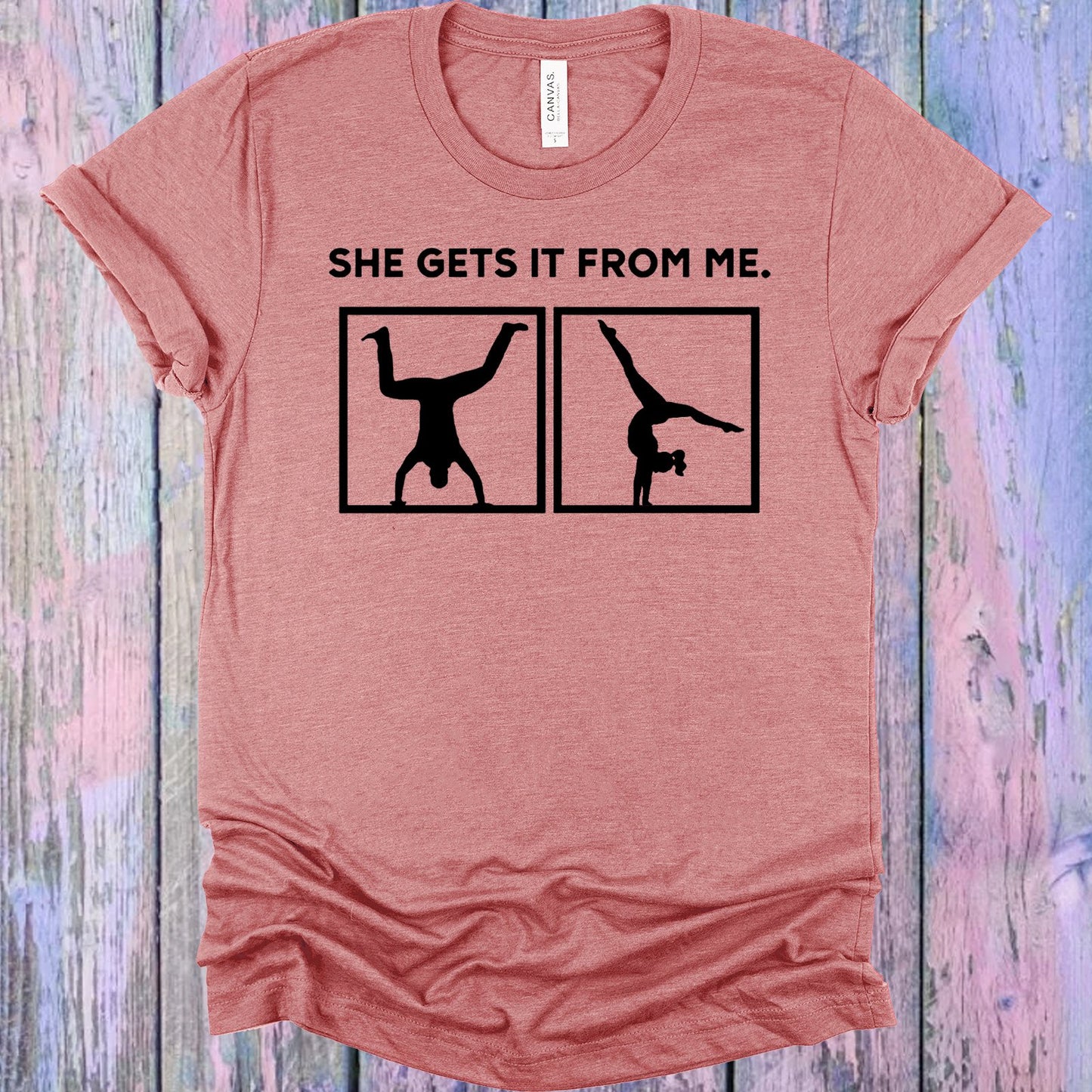 She Gets It From Me Graphic Tee Graphic Tee