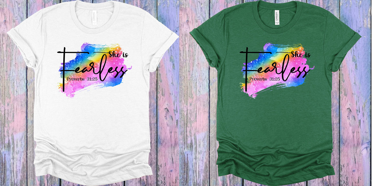 She Is Fearless Graphic Tee Graphic Tee