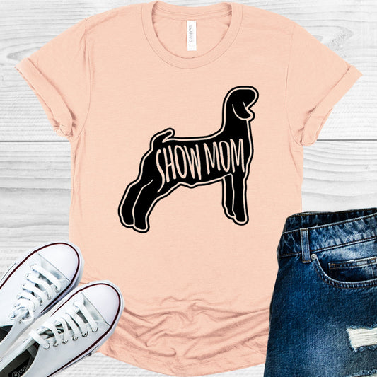 Show Mom Goat Graphic Tee Graphic Tee