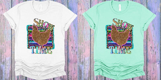 Show Time Chicken Graphic Tee Graphic Tee