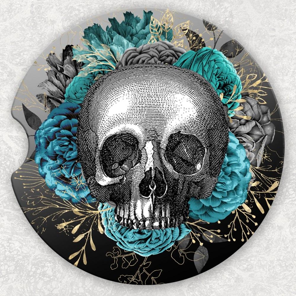 Car Coaster Set - Skull