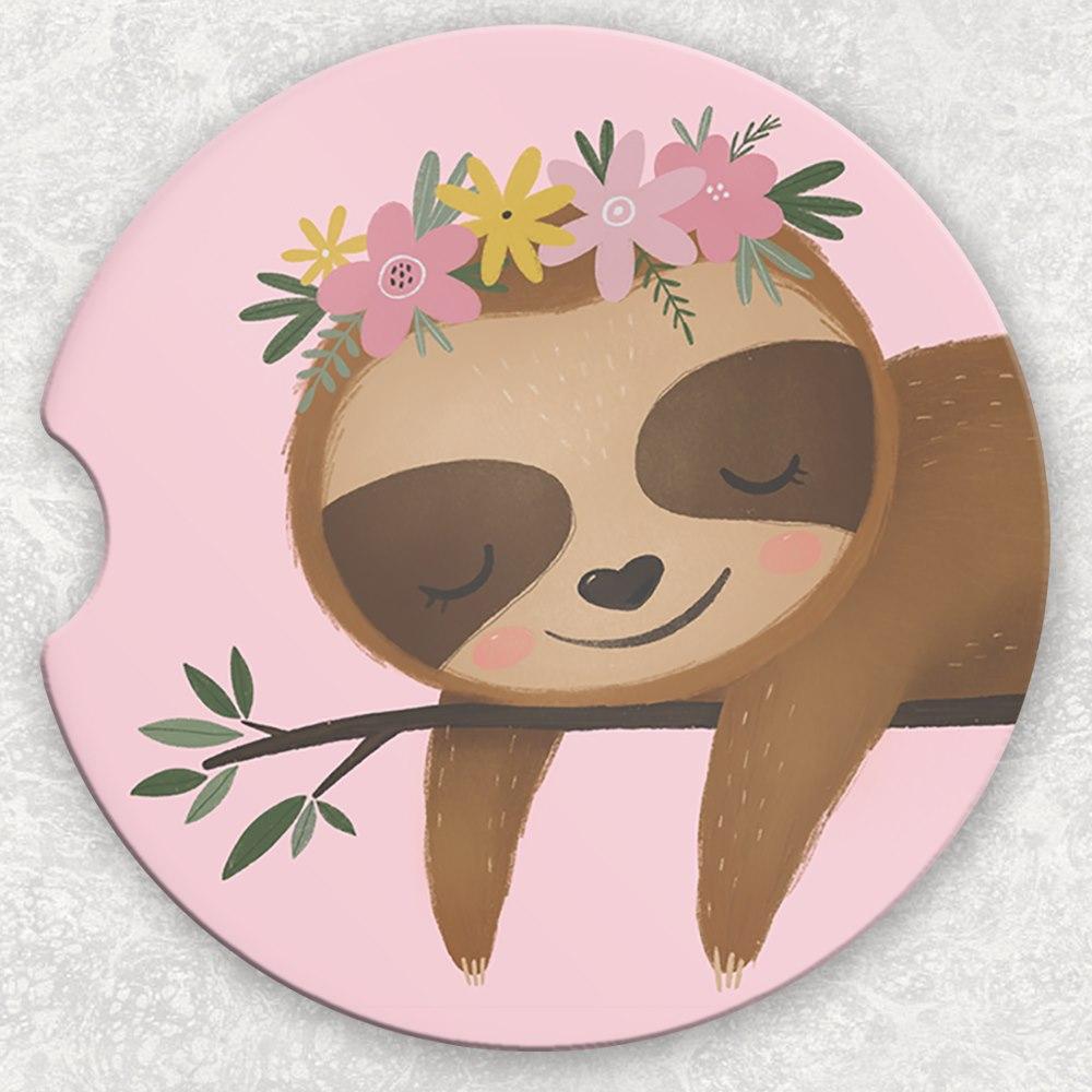 Car Coaster Set - Sloth