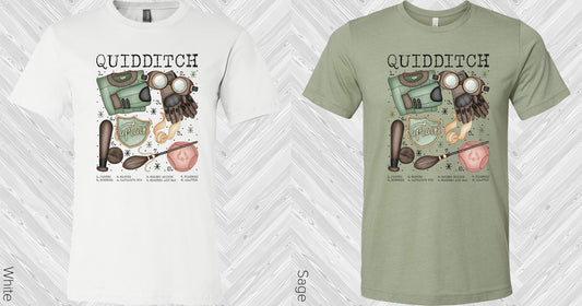 Slytherin Quidditch Graphic Tee Graphic Tee