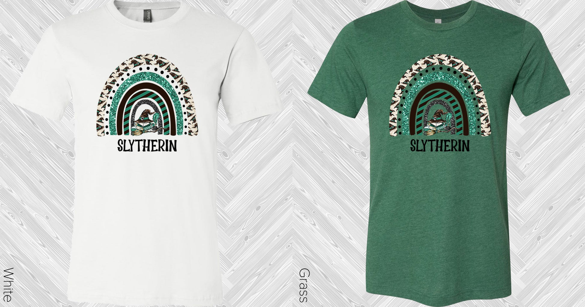 Slytherin Rainbow Graphic Tee Graphic Tee