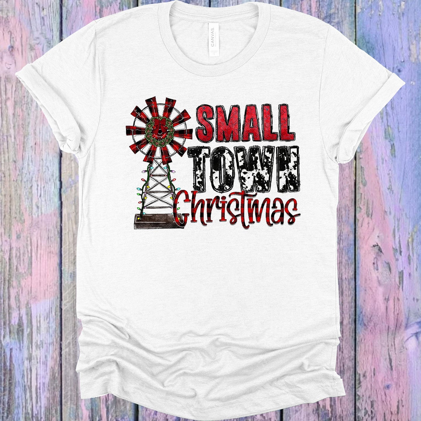 Small Town Christmas Graphic Tee Graphic Tee