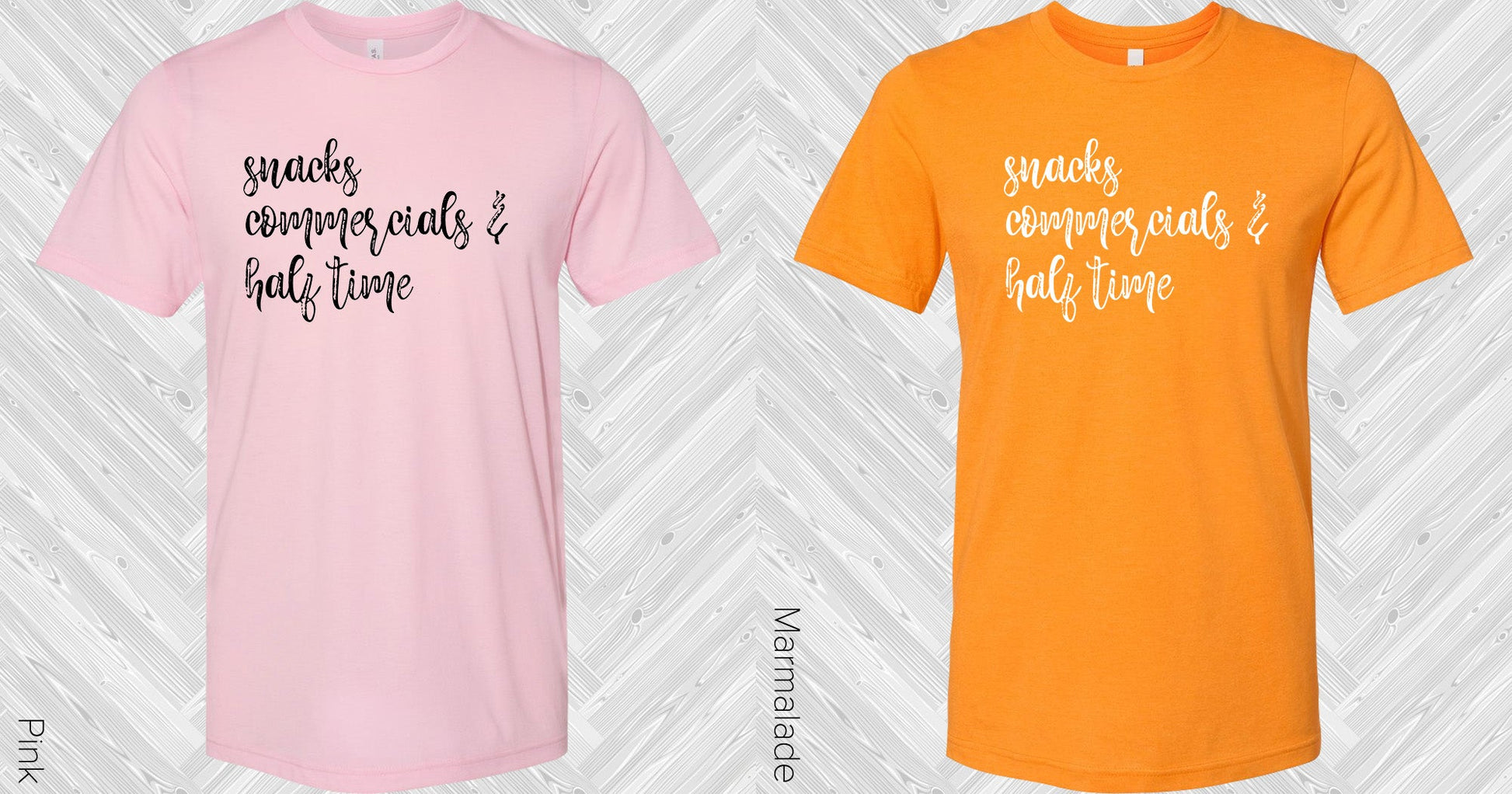 Snacks Commercials & Halftime Graphic Tee Graphic Tee