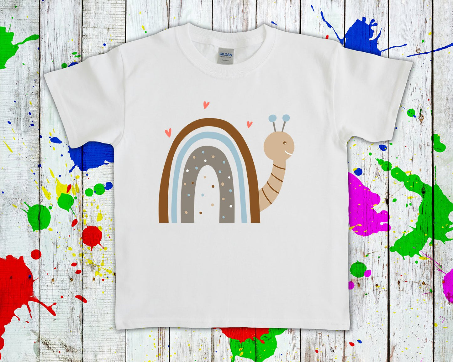Snail Rainbow Graphic Tee Graphic Tee