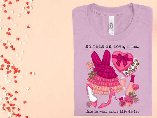 So This Is Love Graphic Tee Graphic Tee