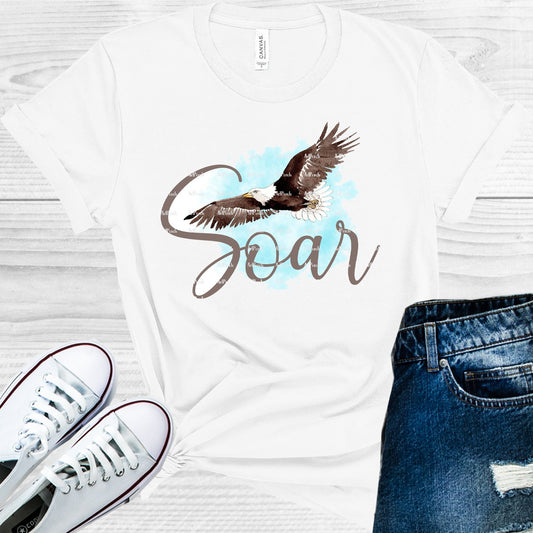 Soar On Wings Of Eagles Graphic Tee Graphic Tee