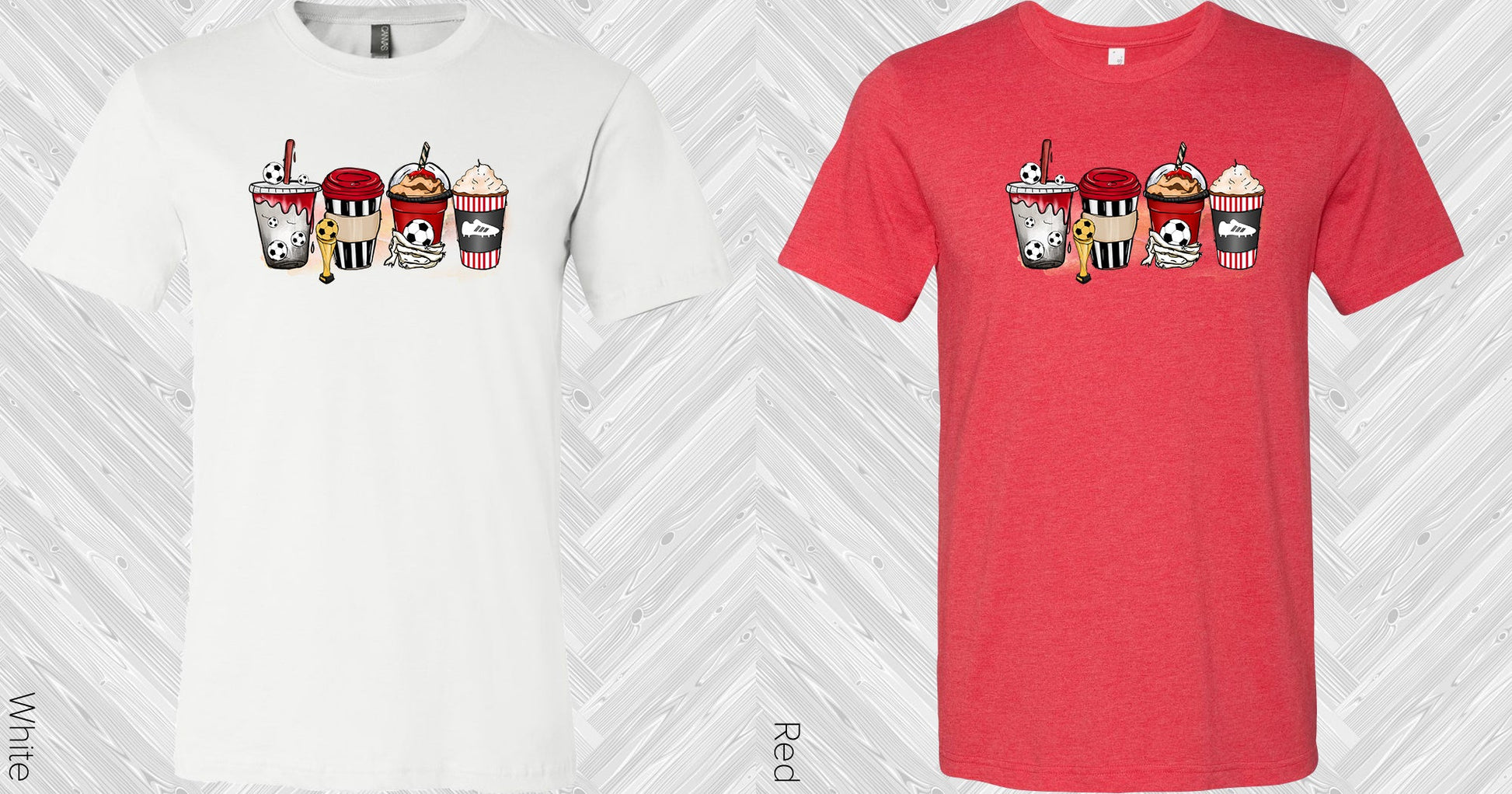 Soccer Coffee Graphic Tee Graphic Tee