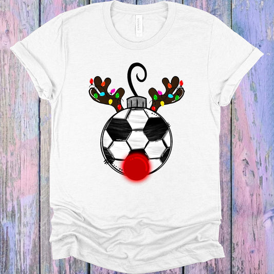 Soccer Reindeer Graphic Tee Graphic Tee
