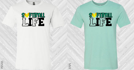 Softball Life Graphic Tee Graphic Tee