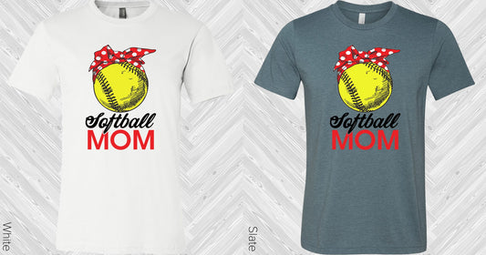 Softball Mom Graphic Tee Graphic Tee