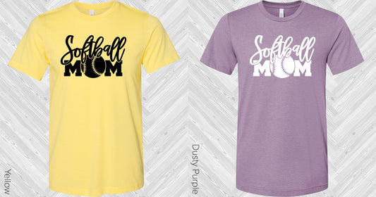 Softball Mom Graphic Tee Graphic Tee