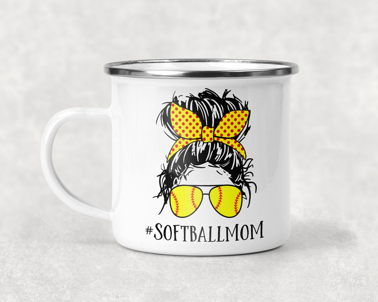 Softball Mom #softballmom Mug Coffee