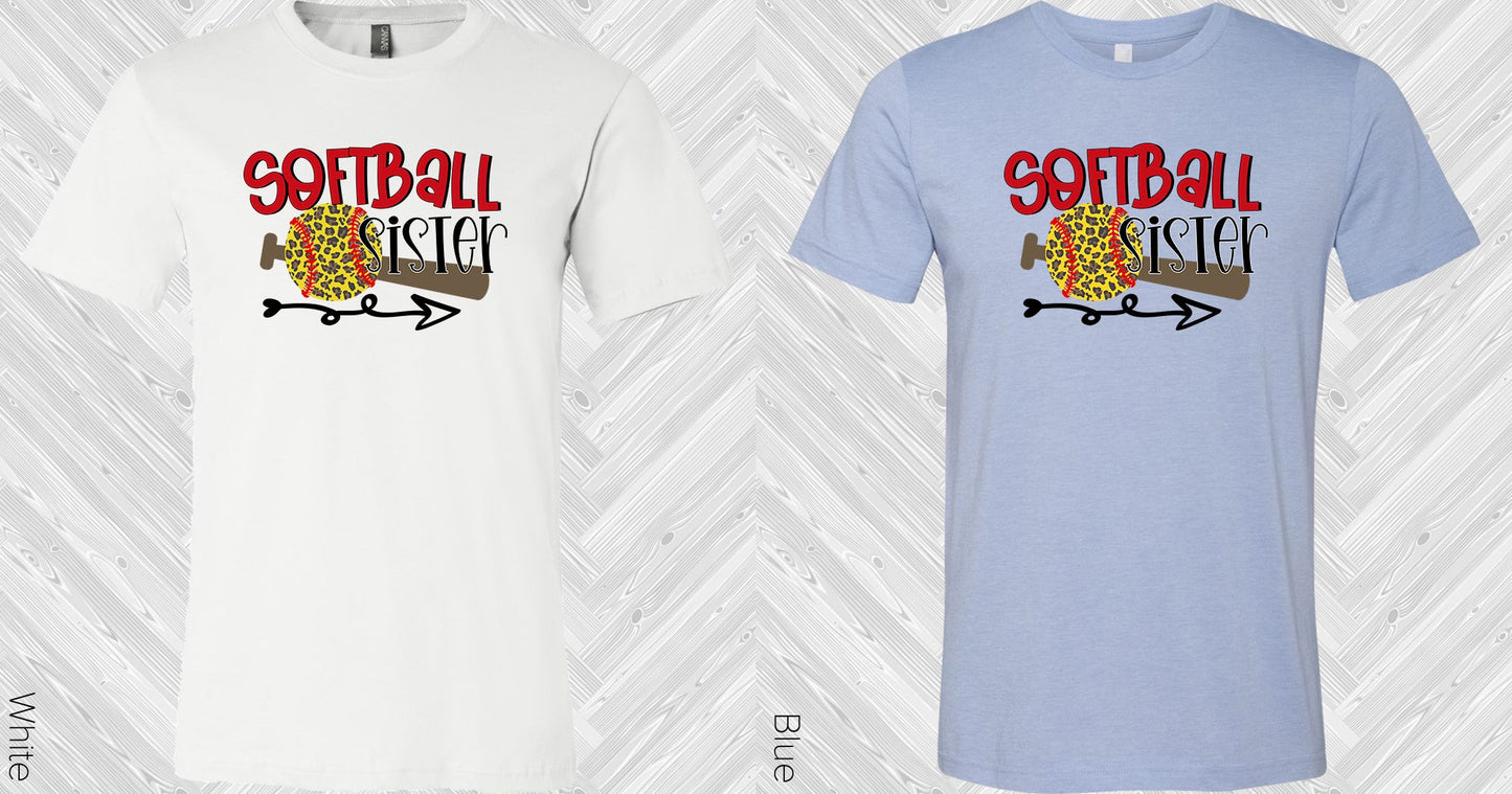 Softball Sister Graphic Tee Graphic Tee