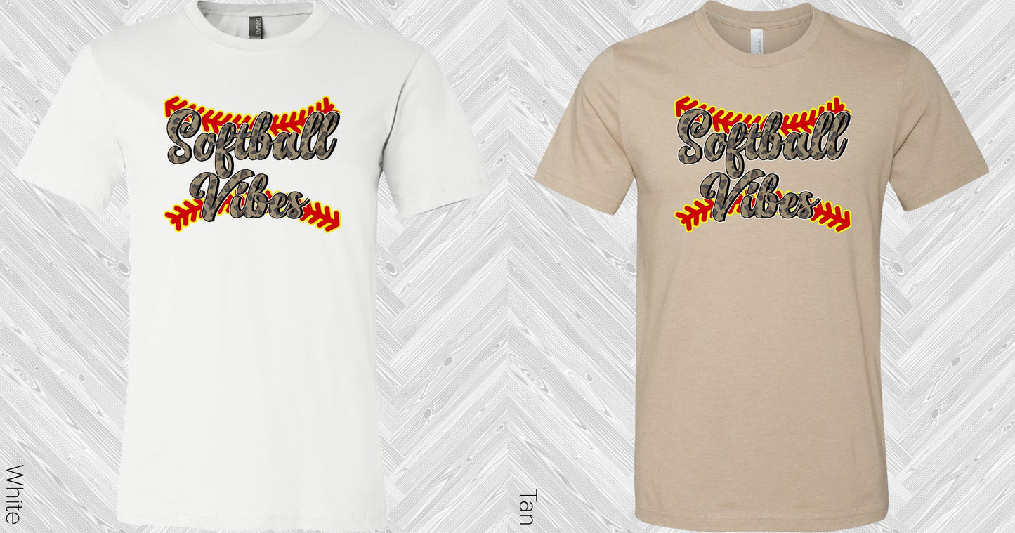 Softball Vibes Graphic Tee Graphic Tee
