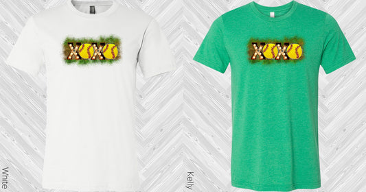 Softball Xoxo Graphic Tee Graphic Tee