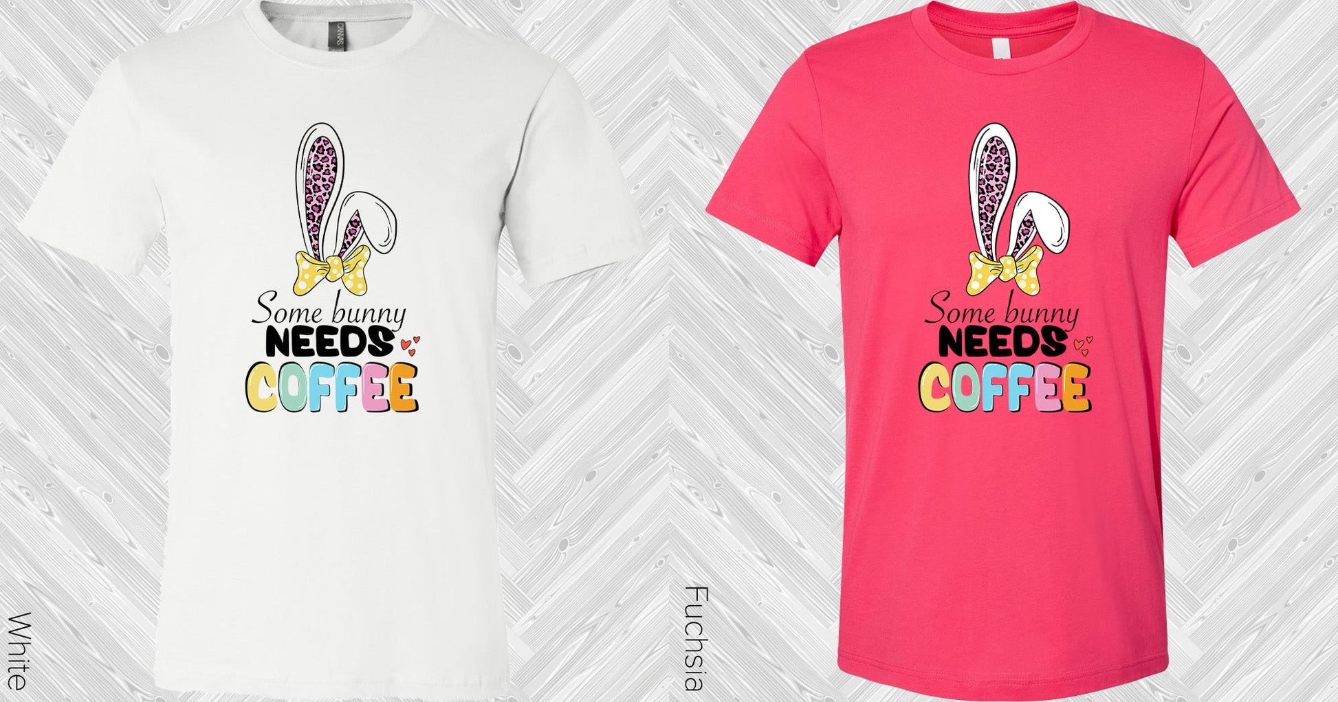 Some Bunny Needs Coffee Graphic Tee Graphic Tee
