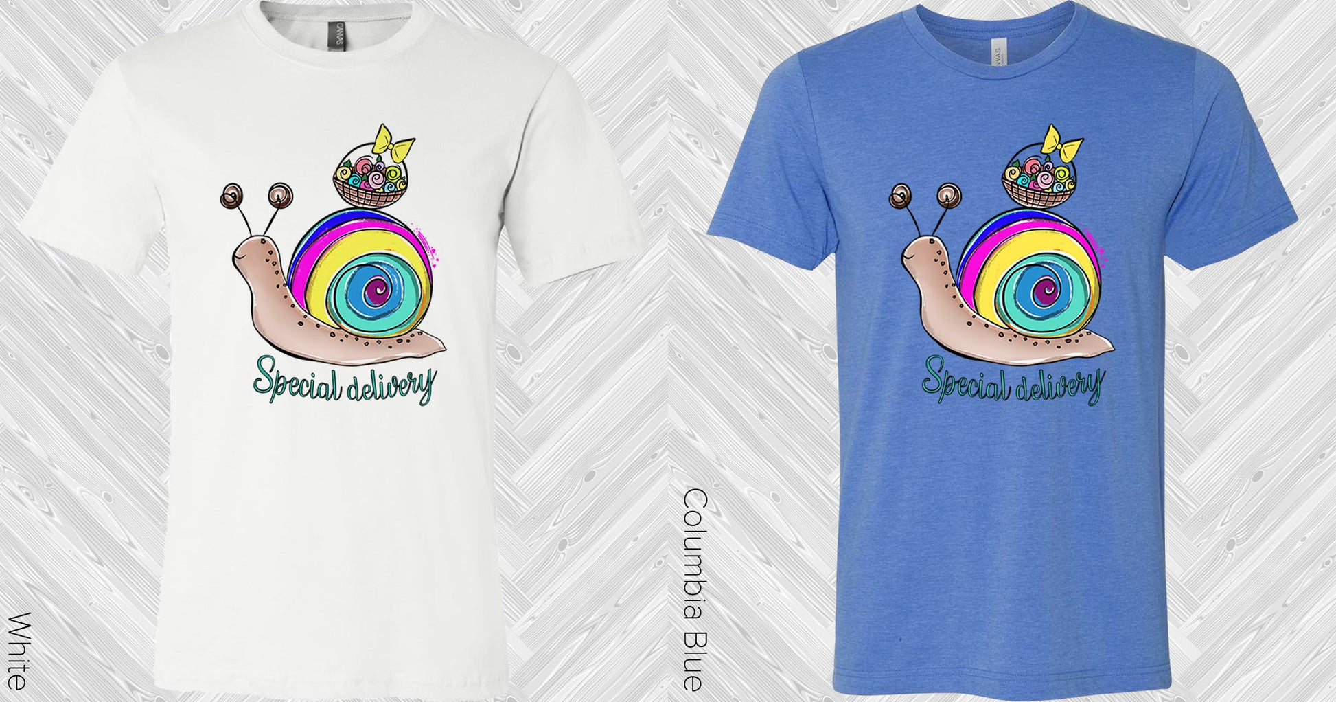 Special Delivery Snail Graphic Tee Graphic Tee