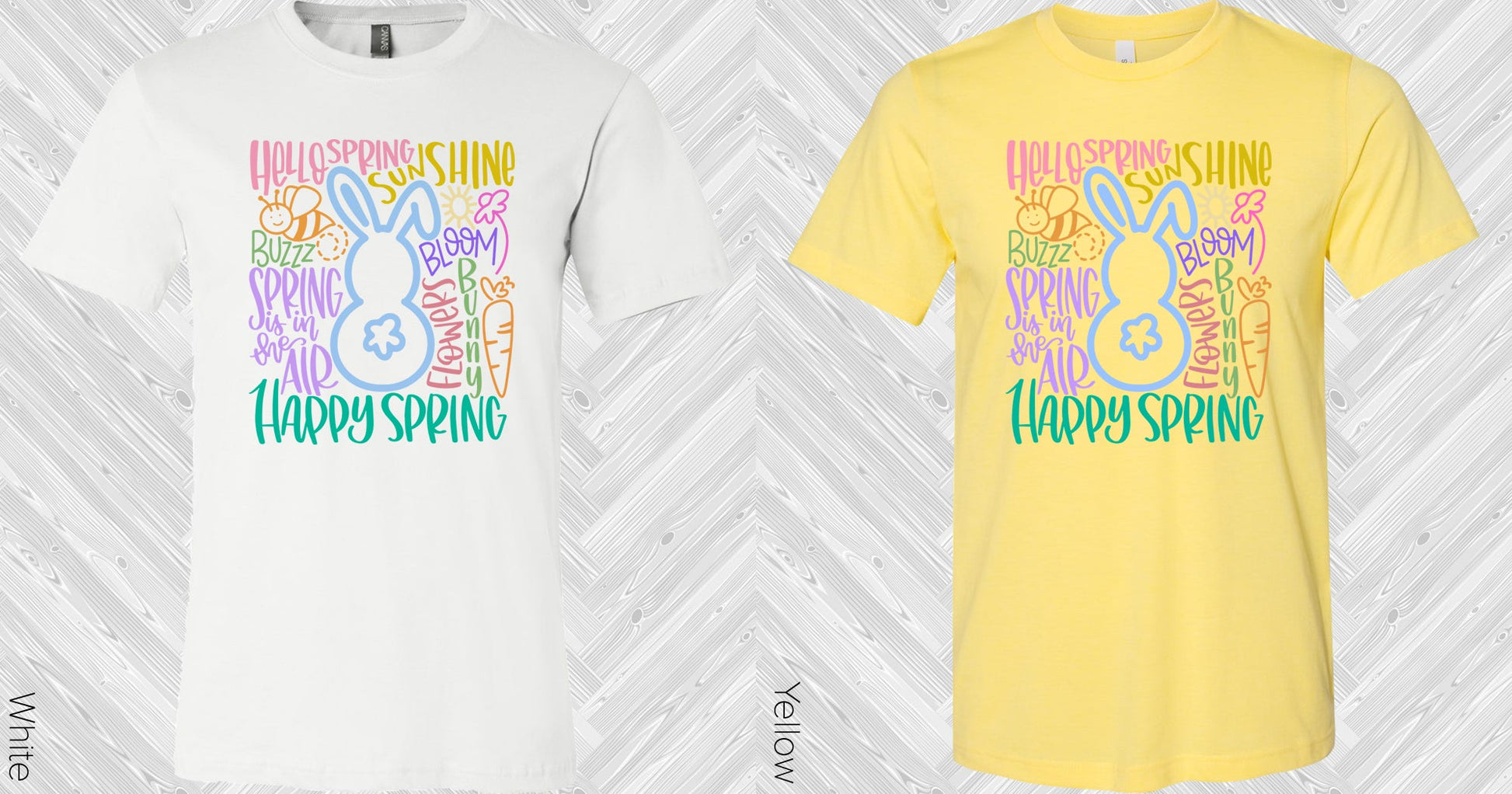 Spring Typography Graphic Tee Graphic Tee