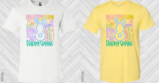 Spring Typography Graphic Tee Graphic Tee