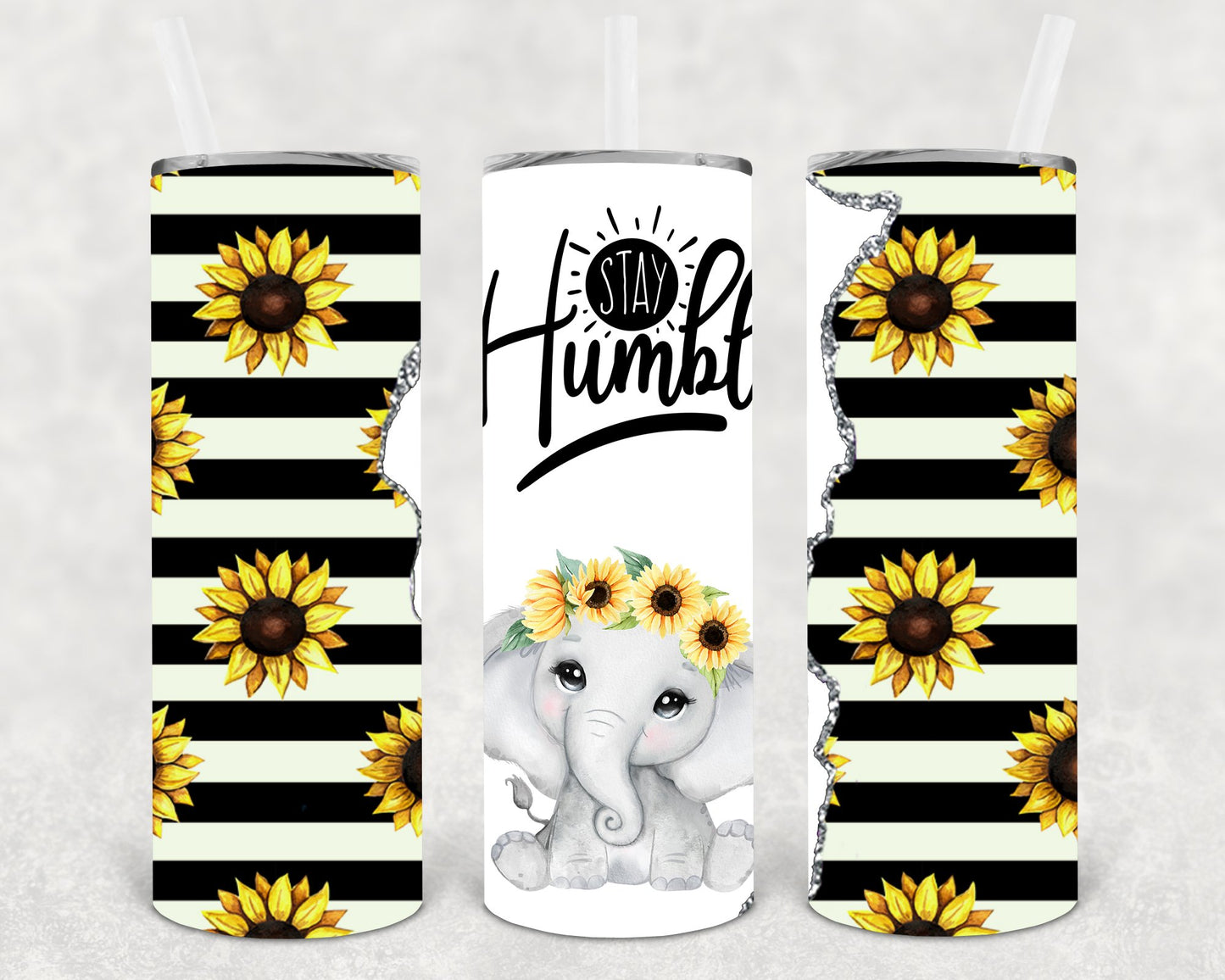 Stay Humble 20 Oz Skinny Tumbler