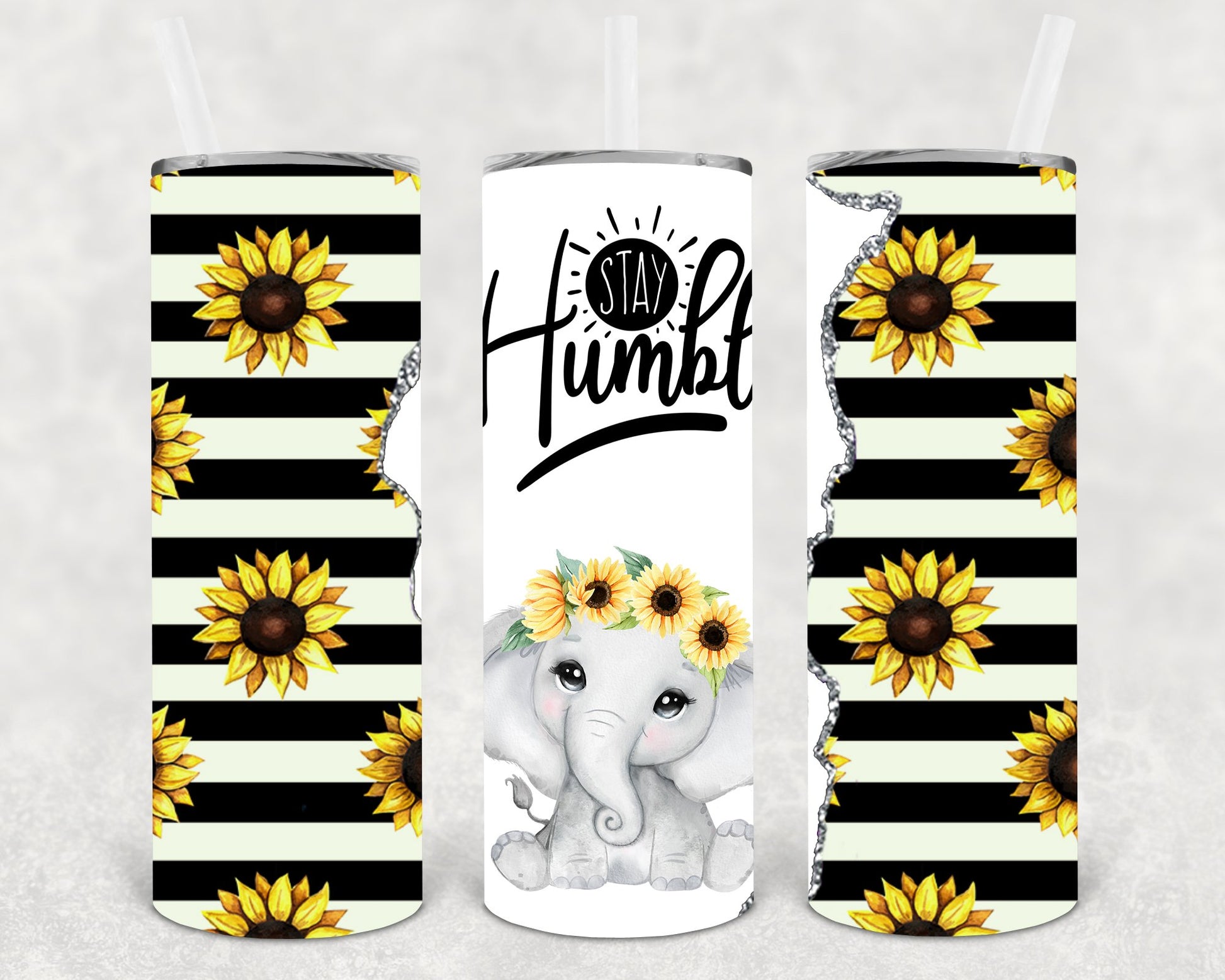 Stay Humble 20 Oz Skinny Tumbler