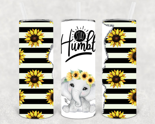 Stay Humble 20 Oz Skinny Tumbler