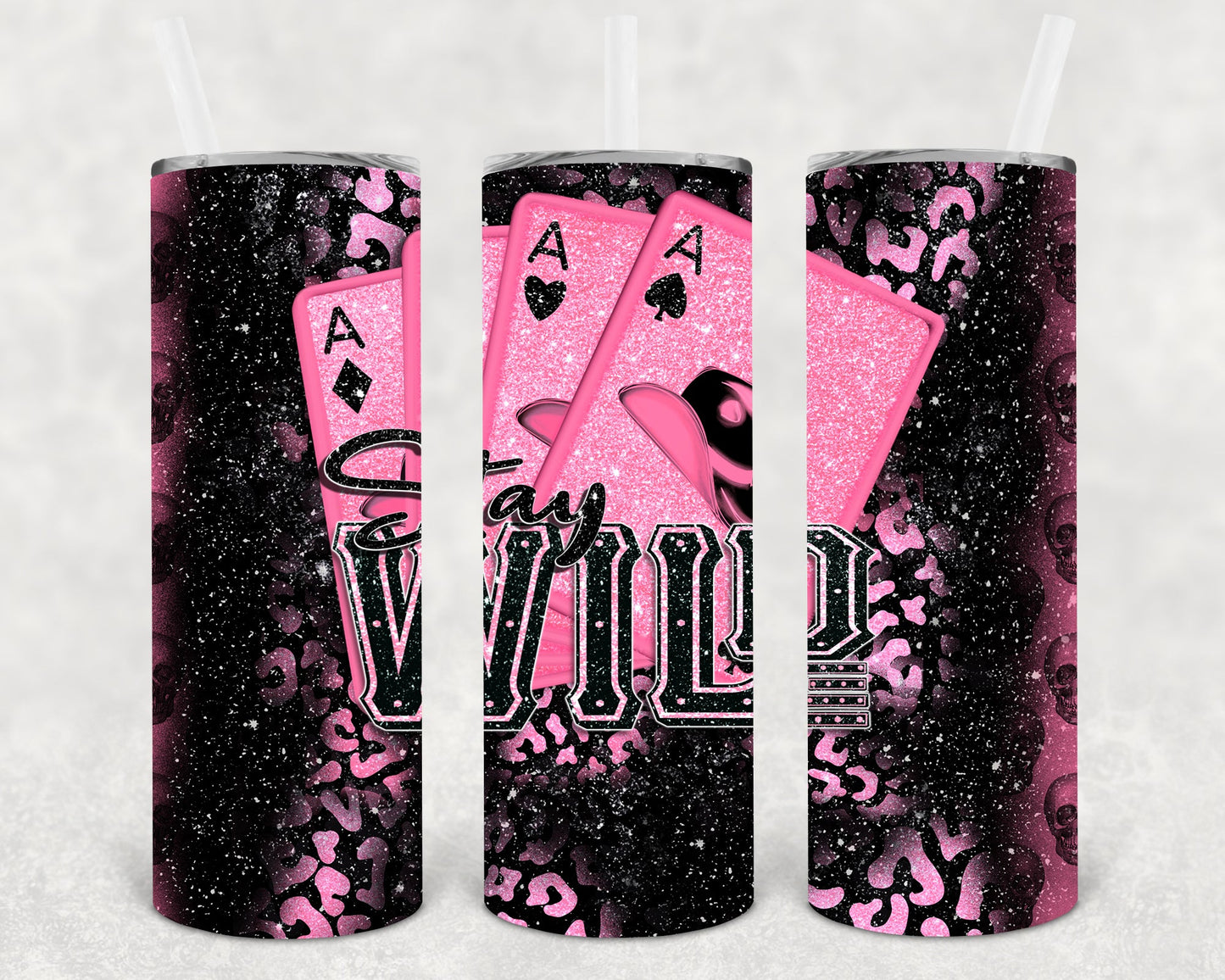 Stay Wild 20 Oz Skinny Tumbler
