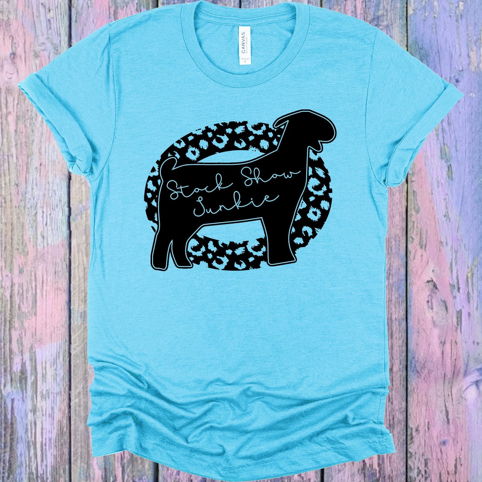 Stock Show Junkie Goat Graphic Tee Graphic Tee