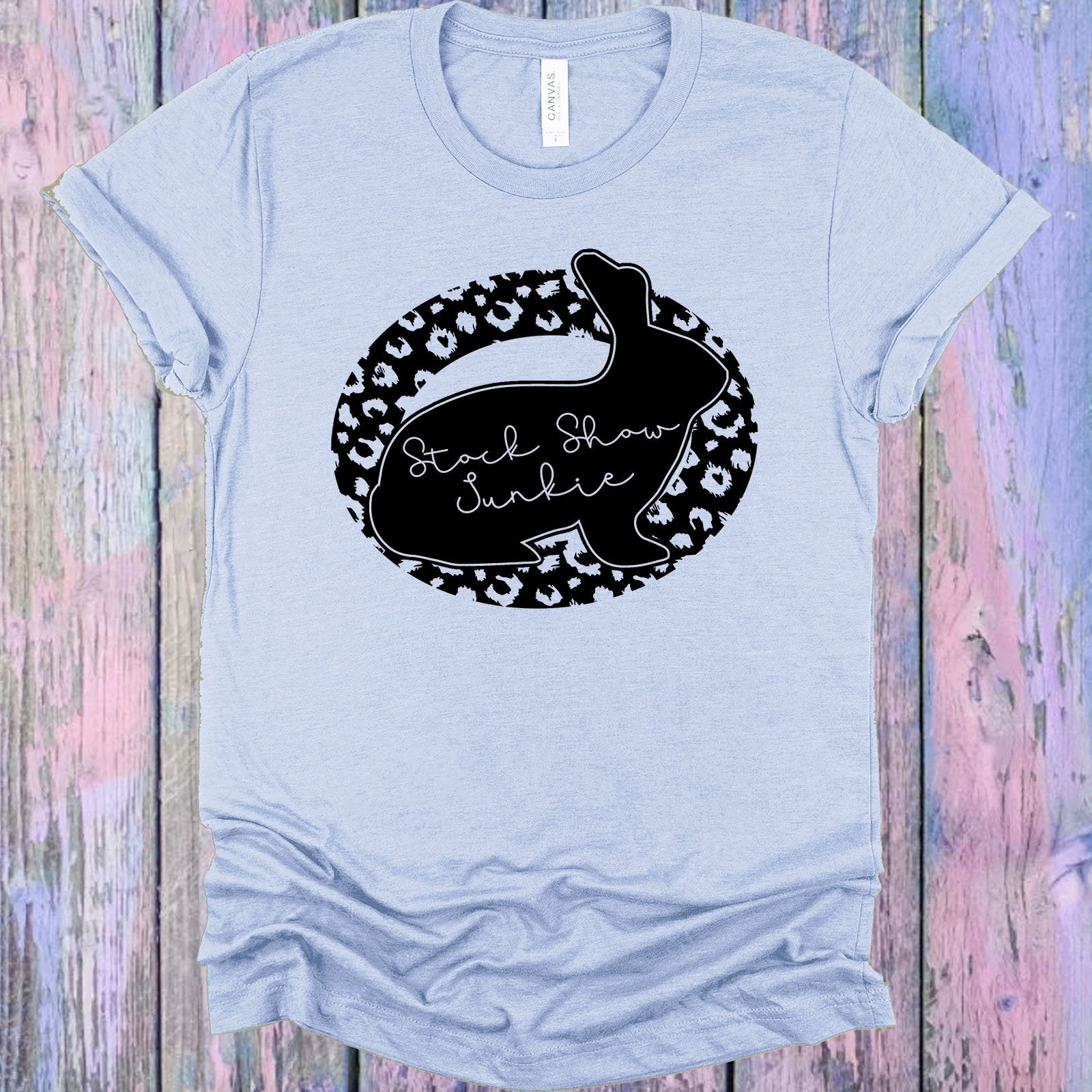Stock Show Junkie Rabbit Graphic Tee Graphic Tee
