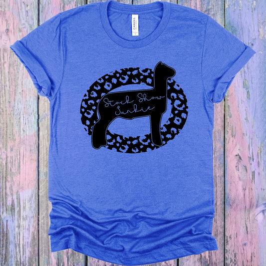 Stock Show Junkie Sheep Graphic Tee Graphic Tee