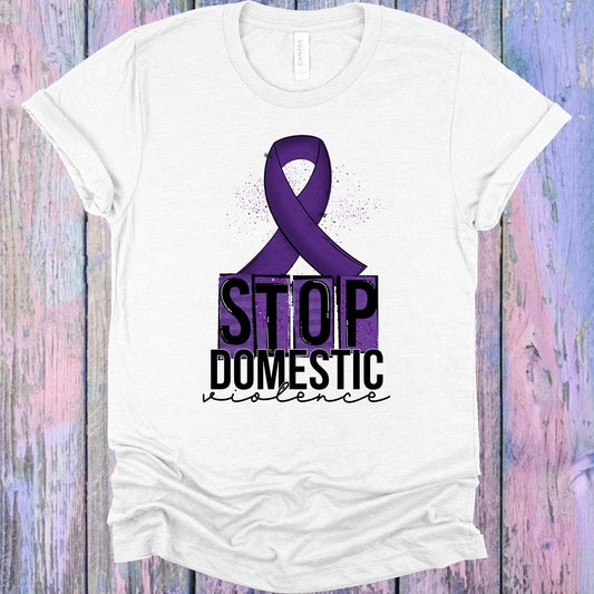Stop Domestic Violence Graphic Tee Graphic Tee