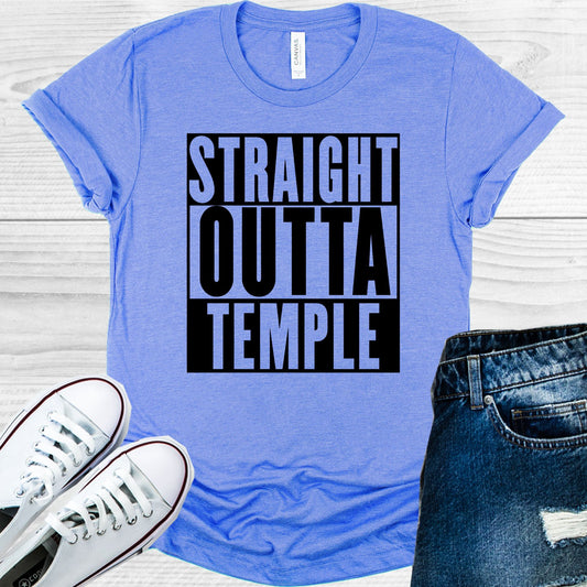 Straight Outta Temple Graphic Tee Graphic Tee