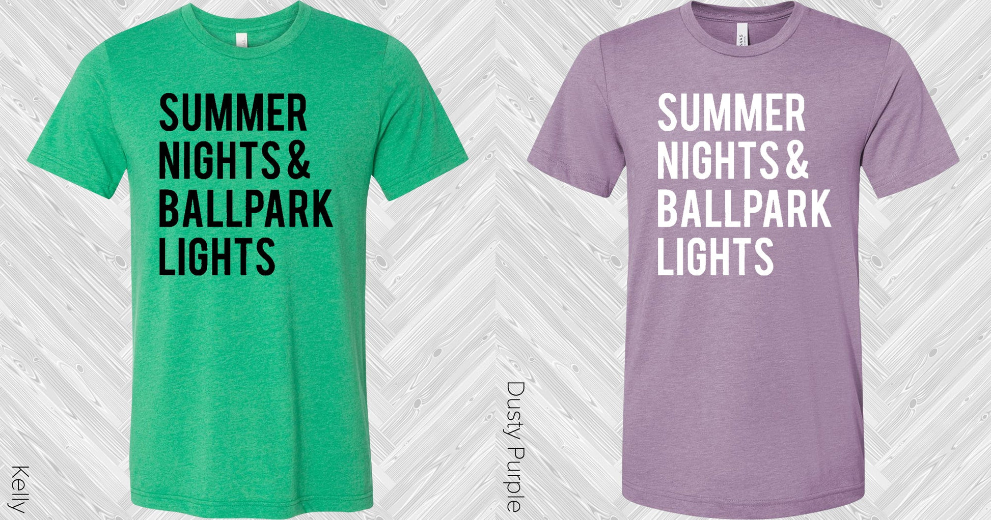 Summer Nights & Ballpark Lights Graphic Tee Graphic Tee