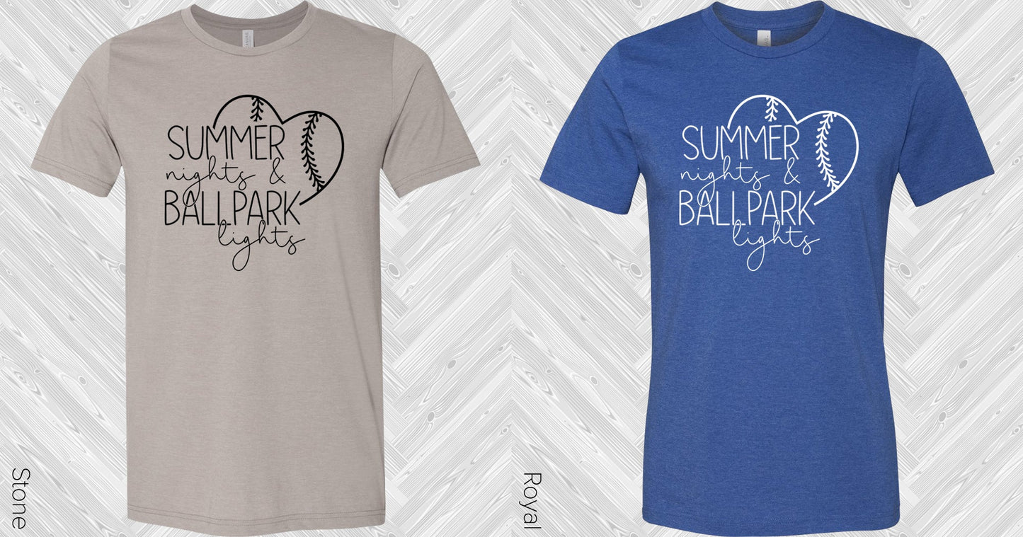Summer Nights & Ballpark Lights Graphic Tee Graphic Tee