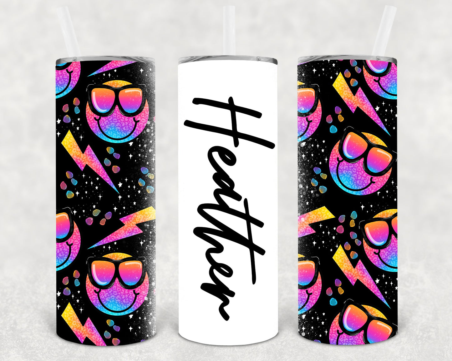 Summer Vibes 20 Oz Skinny Tumbler