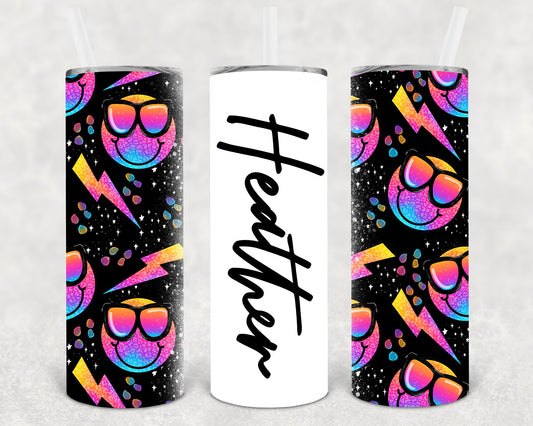 Summer Vibes 20 Oz Skinny Tumbler