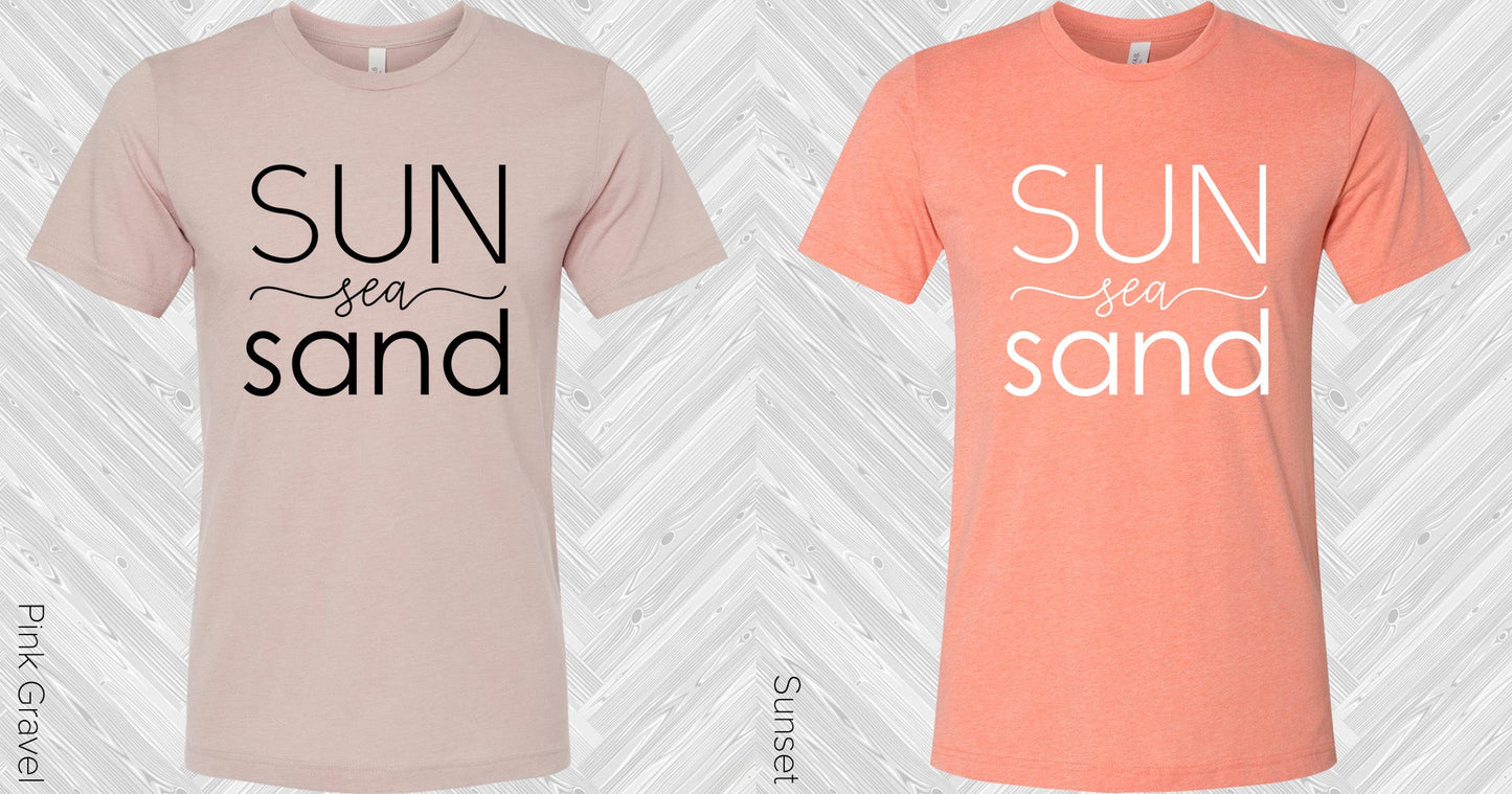 Sun Sea Sand Graphic Tee Graphic Tee