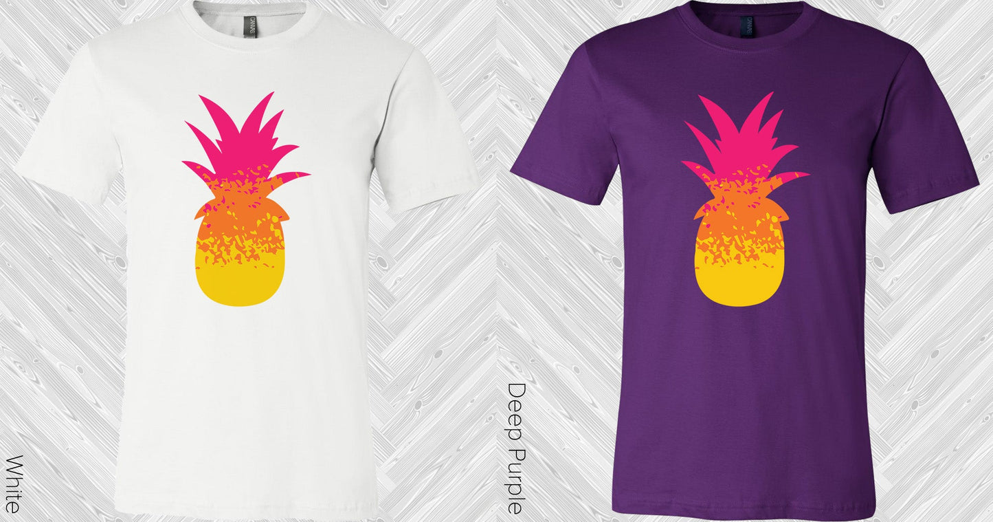 Sunshine Ombre Pineapple Graphic Tee Graphic Tee