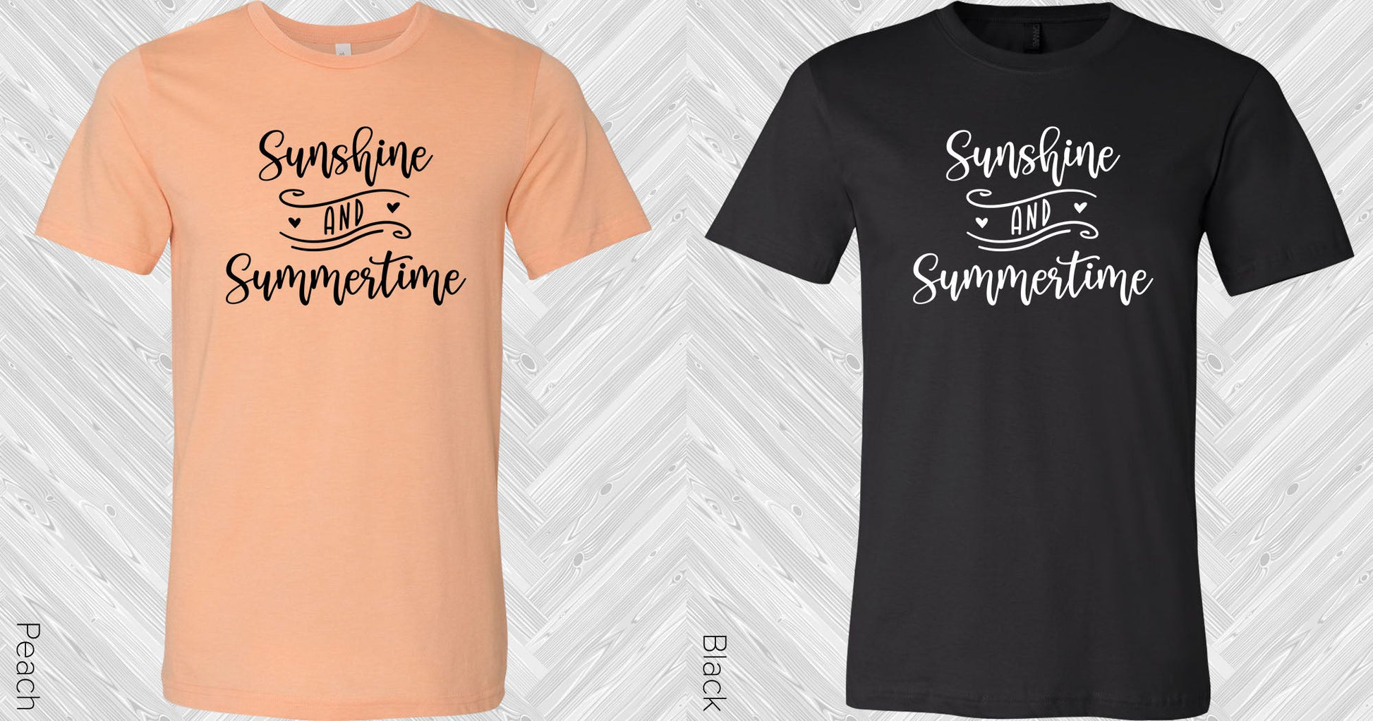 Sunshine And Summertime Graphic Tee Graphic Tee