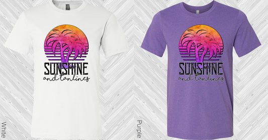 Sunshine And Tanlines Graphic Tee Graphic Tee