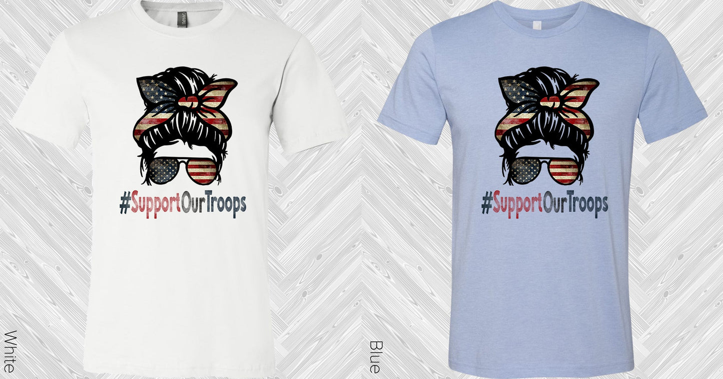 Support Our Troops Graphic Tee Graphic Tee
