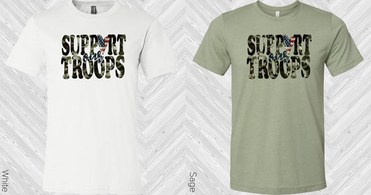 Support Our Troops Graphic Tee Graphic Tee