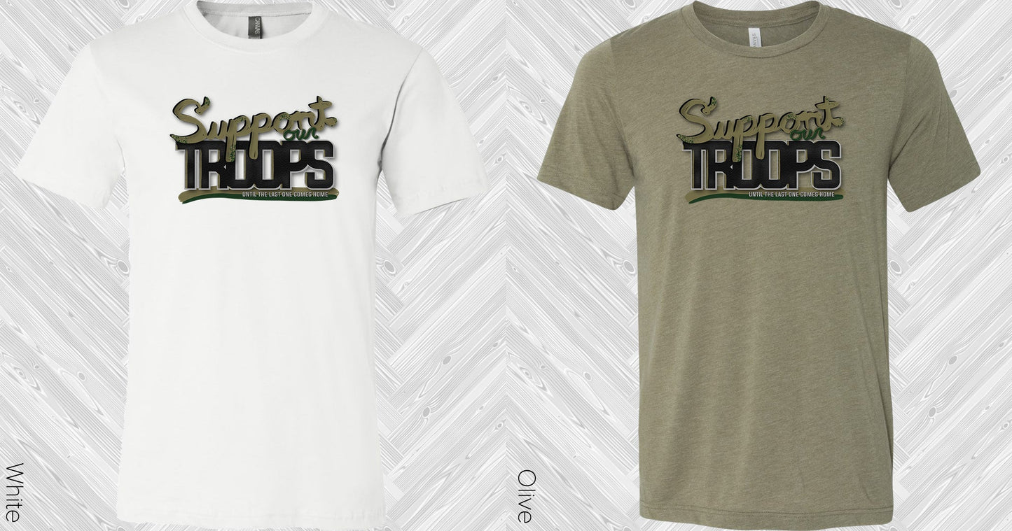 Support Our Troops Graphic Tee Graphic Tee