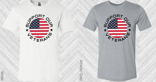 Support Our Veterans Graphic Tee Graphic Tee