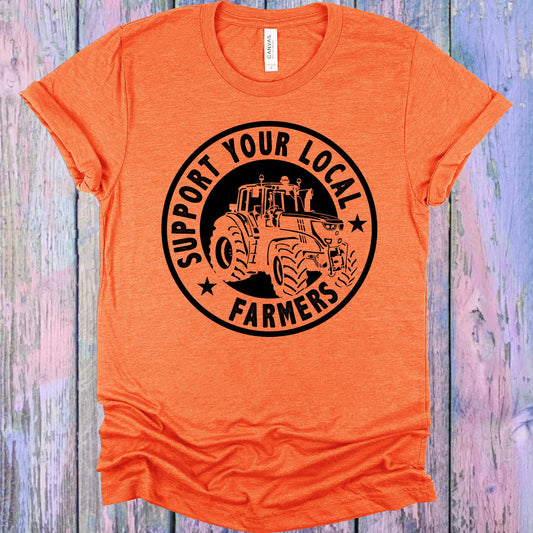 Support Your Local Farmers Graphic Tee Graphic Tee