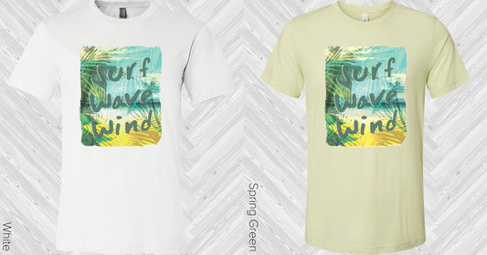 Surf Wave Wind Graphic Tee Graphic Tee